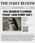 Standard Newspaper Bouquet