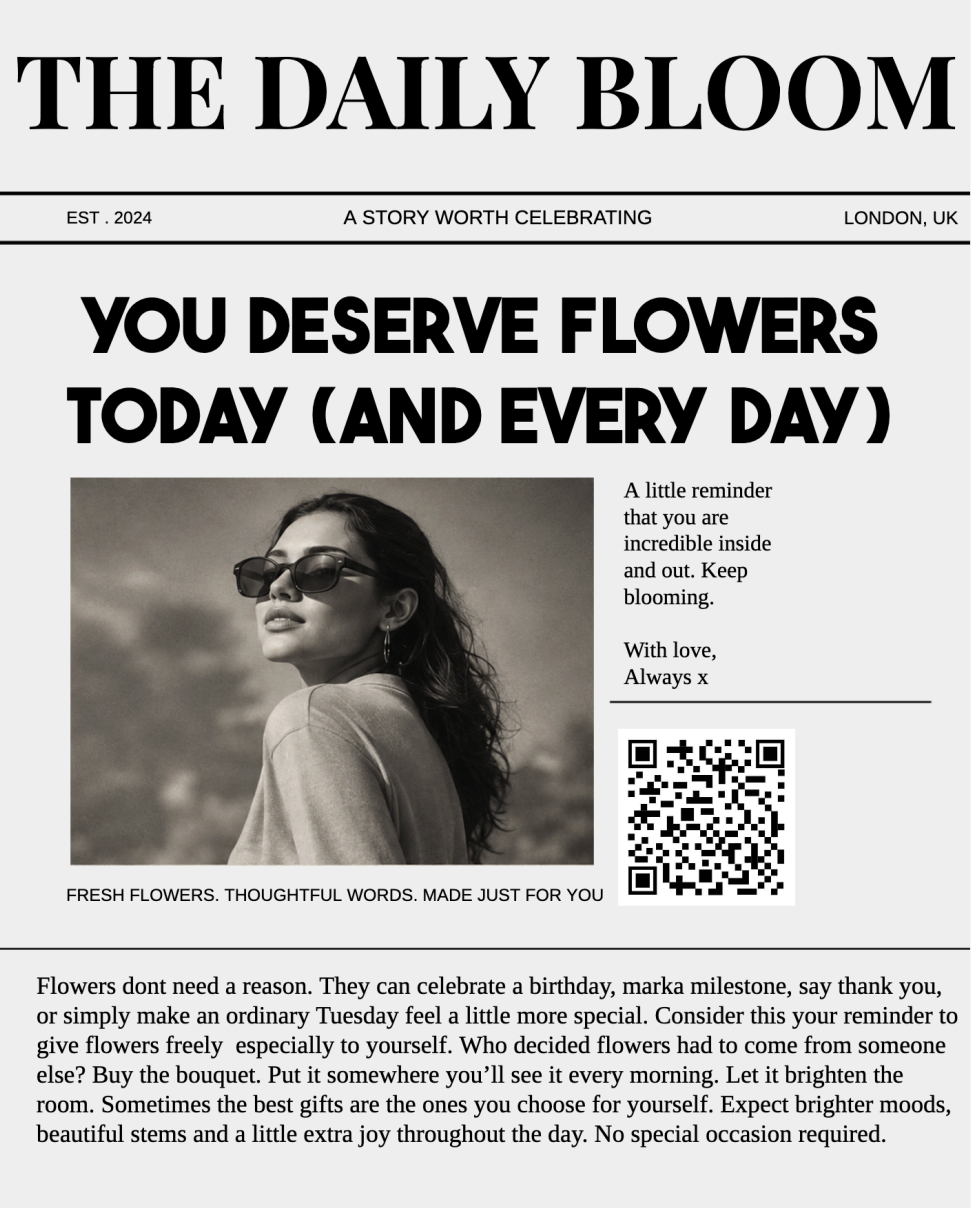 Standard Newspaper Bouquet