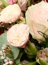 Pastel Pink Newspaper Bouquet